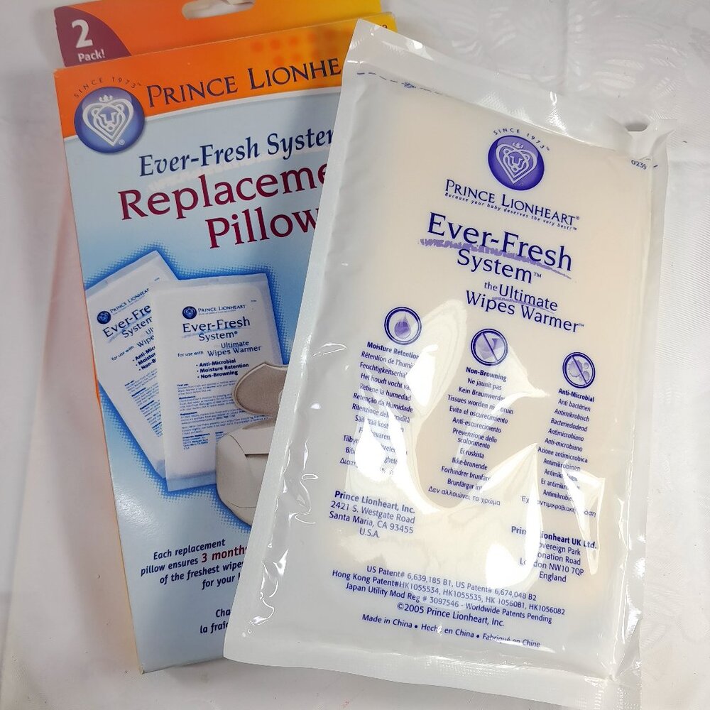 Prince Lionheart EverFresh System Replacement‎ Pillow for Wipe Warmers 0239 READ